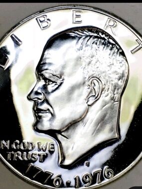 1976 S 40% Silver Proof Ike Dollar Excellent  #206580798094